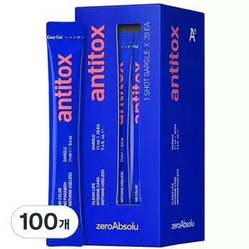 Antitox Zero Absolu Gargle, 11мл, 100 шт.