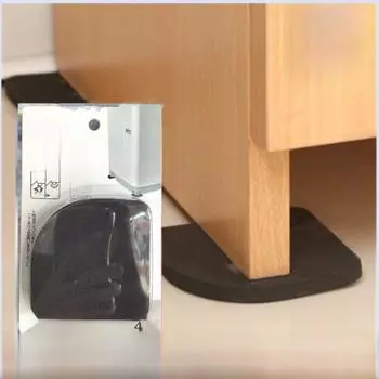 Антивибрационная накладка для стиральной машины и холодильника, тихий хлопковый коврик для стула, который можно разрезать No