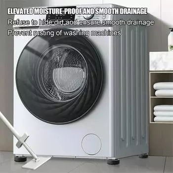 Антивибрационные накладки для стиральных машин, шумоподавляющий антивибрационный коврик, подставки для ног стиральной машины, эластичные стабилизирующие накладки для стиральных машин CHINA