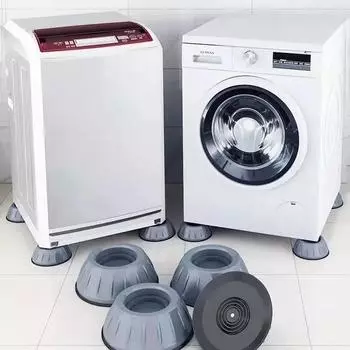 Антивибрационные ножки Резиновый коврик Slipstop Бесшумный универсальный стиральная машина Холодильник Мебельные накладки Подставка Амортизаторы