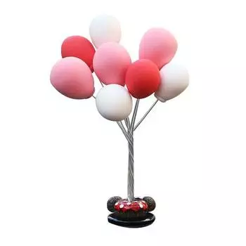 Антивирусное 3D-украшение интерьера автомобиля, черный розовый шар, 1 комплект, корейские аксессуары для автомобилей