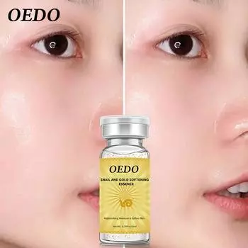 Антивозрастная эссенция улитки и золота, увлажняющие увлажняющие средства с гиалуроновой кислотой, уход за лицом, крем-сыворотка, чистый экстракт улитки 1pcs
