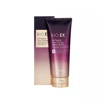 Антивозрастная пенка для умывания с пептидами BIO EX Cell Peptide Foam Cleanser TONY MOLY, 150 мл,