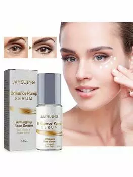 Антивозрастная сыворотка для глаз уменьшает мешки, темные круги и тонкие линии под глазами 15ml