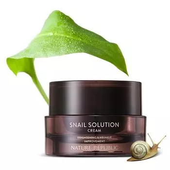 Антивозрастной крем для лица с муцином улитки 55мл 1PCS