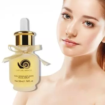 Антивозрастной крем для лица Snail Essence Liquid Face Brightening And Moisturizing Facial Fine Line Essence 50ml