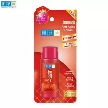 Антивозрастной лосьон Hada Labo, Elasgrow, 3D-гиалуроновая кислота, разглаживание морщин, лифтинг и укрепление, глубокое увлажнение, 30 мл. 30 ml