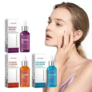 Антивозрастной уход за лицом, ретинол, восстанавливающий увлажняющий уход за лицом для уменьшения морщин, тонких линий и складок, улучшения тонуса и кожи, 30 мл One Size