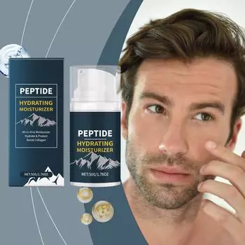 Антивозрастной укрепляющий увлажняющий крем для мужчин Мягкий увлажняющий крем для улучшения состояния кожи Уход за кожей