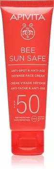 Антивозрастной защитный крем SPF 50 TU прозрачный