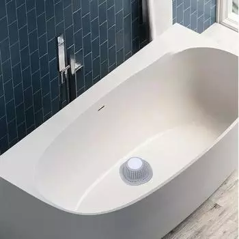 Антизапах Душевая Сливная Силиконовая Ванна Сливная Канализационная Сливная Ванная Комната фиолетовый