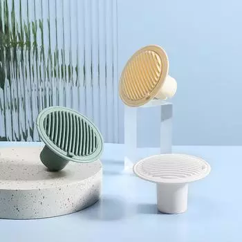 Антизапаховый слив для пола в туалете, кухонный антизапаховый слив для пола из ПВХ, сердечник для канализации, антиблокировочный фильтр для раковины 7.5*5cm белый