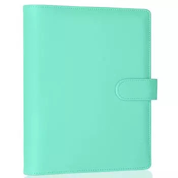 Antner A5 PU кожаный переплет 6 колец обложка для блокнота A5 бумага A5 персональный планировщик A5 бюджетный переплет со сменными листами магнитная пряжка застежка свет