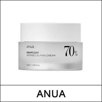 [АНУА] (b1) Heartleaf 70% Интенсивный успокаивающий крем 50 мл / (воли)