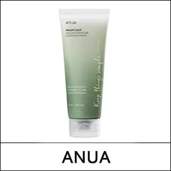 [АНУА] (b1) Heartleaf Succinic Moisture Очищающая пенка 150 мл / (воли)