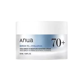 Anua Birch 70 Moisture Boosting Cream 50 мл Увлажняющий увлажняющий крем Пантенол Гиалуроновая кислота Сухая кожа Уход за кожей Корейский крем Корейская косметика [Выкл.