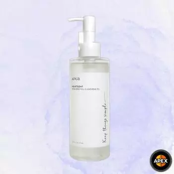 Anua Cleansing Oil Mild Houttuynia cordata sebum dissolving oil 200ml 1 unit Cleansing power Makeup Blackhead Erasing Sun Cream
