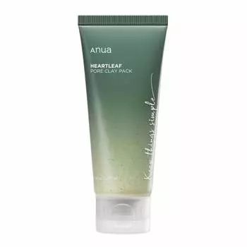 ANUA Dokudami Pore Clay Pack 100ml Pores, Dead Skin, Blackhead Care, Darkness, Fluctuations, Oily Skin, Korean Clay Pack, Korean Cosmetics [Official/G