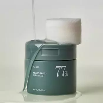 [Anua] Heartleaf 77 Прозрачная подкладка (70ea)
