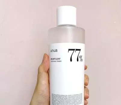 Anua Heartleaf 77% Soothing Toner 500 мл – успокаивающий и увлажняющий тоник для лица для чувствительной кожи