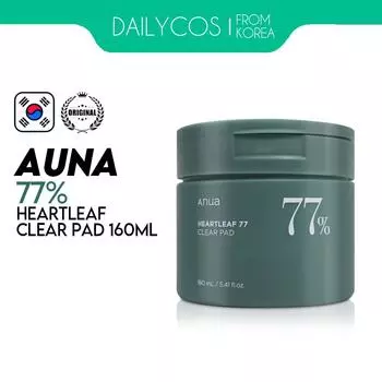 ANUA Heartleaf 77% тонер-папка, 70 листов