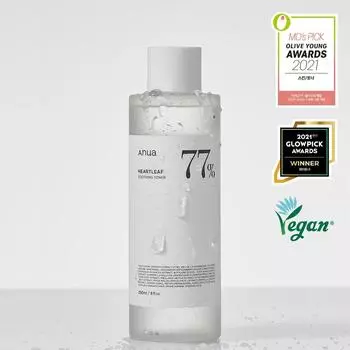 Anua Heartleaf 77% успокаивающий тоник 350мл