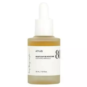Anua, Heartleaf 80% Moisture Soothing Ampoule, 30ml (1.01fl oz)
