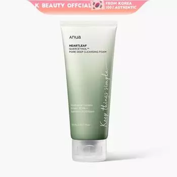 Anua Heartleaf Quercetinol Пенка для глубокого очищения пор 150 мл