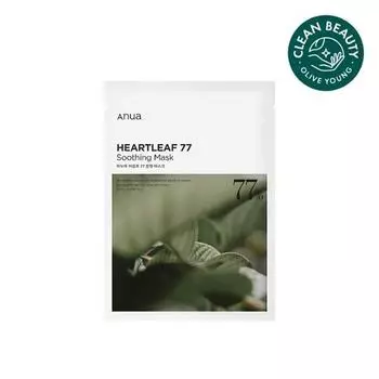 Anua Houttuynia cordata 77 успокаивающая маска 1 шт.