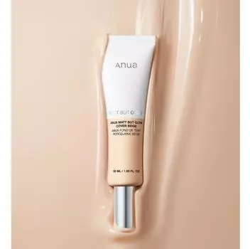 Anua Матовый, но сияющий бежевый кушон SPF50+ PA+++ 15 г 1ea