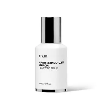Anua Nano Retinol 0.3 Niacin Skin Tone Skin Care Renewing Serum 30 мл, [Отдельный товар] Сыворотка с ретинолом 1 шт., 1 шт.