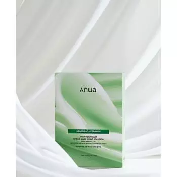 Anua [обновление] Anua Houttur Herb Cream Mask Night Solution 10 листов