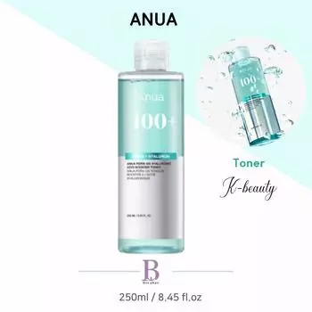 ANUA PDRN 100 Hyaluronic Acid Booster Toner 250ml 250ml