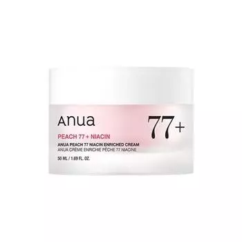 Anua Peach 77 Крем, обогащенный ниацином, 50 мл