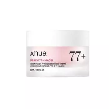 ANUA Peach 77% Niacin Rich Moisture Cream 50ml Skin Tone Care Luminous Skin Glossy Skin Moisturizing Moisture Cream Dry Skin Mixed Skin Peac Niacin Cr
