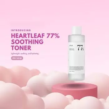 Anua Skincare Heartleaf 77% успокаивающий тоник 250мл/40мл