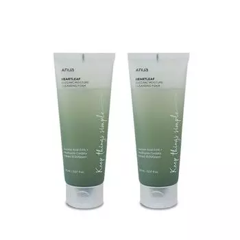 Anua Suknik Moisture Cleansing Foam, 2 упаковки, известная корейская косметика, популярный продукт