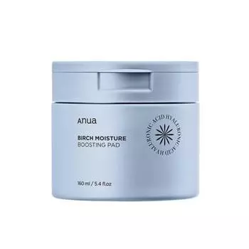 ANUA Увлажняющая подушечка с березой 160мл/70шт.