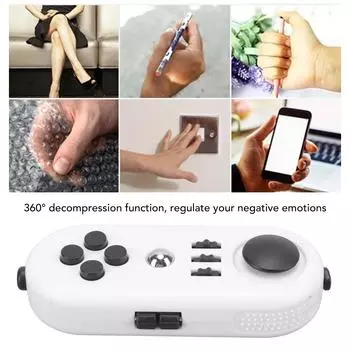 Anxiety Sensory Fidget Reduce Stress Relax Mood Portable Anxiety Sensory Sensory Fidgets Controller Pad