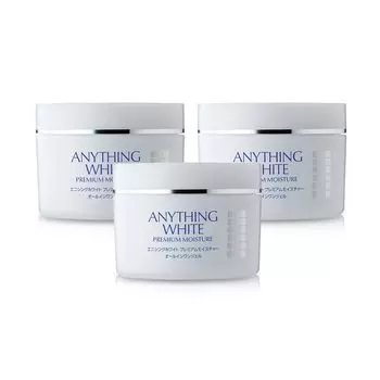 Anything White Premium Moisture 120 г Лечебный гель Отбеливающий увлажняющий гель 3 шт. Запас на 120 дней Все в одном Квази-лекарство