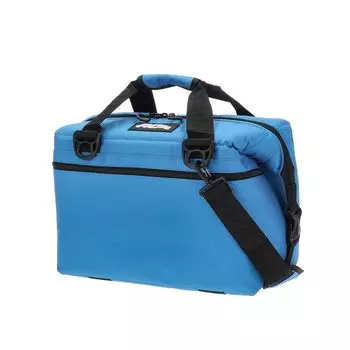 AO Coolers Сумка-холодильник 24 шт. Мягкий холщовый холодильник AO24RB Royal Blue 23 л Мягкая сумка-холодильник для улицы [AO Coolers] Прибл.. [Элемент]