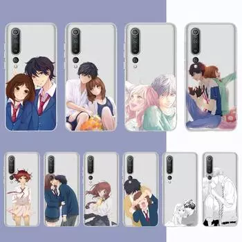 Ao Haru Ride Love lovely anime Phone Case for Samsung S20 S10 lite S21 plus for Redmi Note8 9pro for Huawei P20 Clear Case Samsung S20 5G