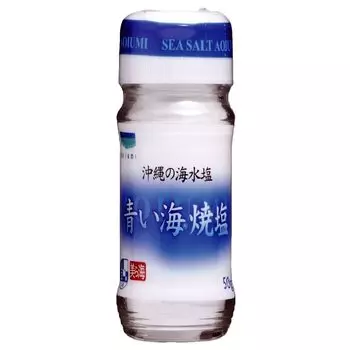Aoi Umi Shimamarsu Honpo Okinawa Sea Salt Aoi Umi Grilled Salt 1 case x (50g 24)