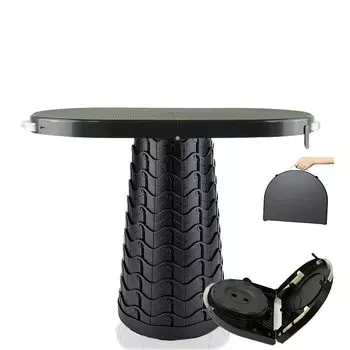 Aokyda складной кемпинговый стол и телескопический табурет 2 дюйма легкий портативный складной стол для пикника на пляже небольшой складной стол для вечеринки 1, сад,