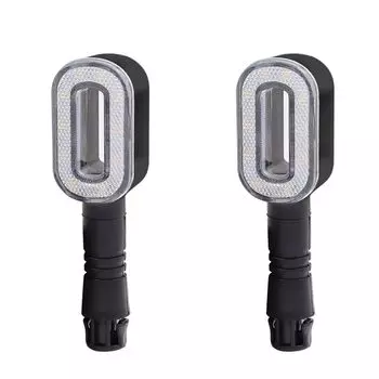 Aoling Motorcycle Turn Signal Turn Signal LED Turn Signal Motorcycle Motorcycle Turn Signal with 10 LED Turn Signal Motorcycle SM Connector 2 Pin JST
