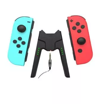 Aolion портативный держатель для зарядки для Nintendo Switch/OLED Joycon контроллер зарядная док-станция для Nintendo Switch аксессуары белый