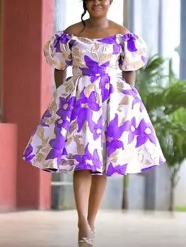 AOMEI Роскошные платья с вышивкой для женщин Пышное жаккардовое плиссированное платье принцессы с открытыми плечами Скромные винтажные бальные платья для выпускного вечера знаменитостей