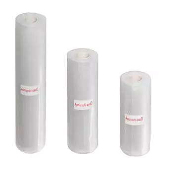 AoniyoshipacD Вакуумная упаковка Ширина 28 см x 1 Ширина 20 см x 1 x Ширина 15 см x 1 Рулон для вакуумной упаковочной машины Сменный рулон Тисненая вакуумная упаковка