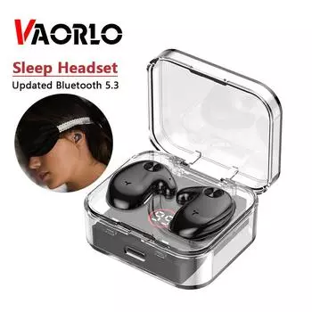AORLO Sleep Heaset Bluetooth 5.3 HD Наушники с шумоподавлением Стерео музыка с микрофоном для всех смартфонов Беспроводные наушники-вкладыши