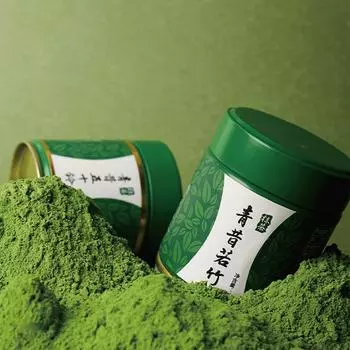 Aoshi Isuzu Matcha Green Arashi Wakizashi Матча порошок латте 35г Cyanobarum 35g